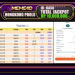 Bukti Jp MEME4D Togel Online 23 NOVEMBER 2024