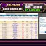 Bukti Jp MEME4D Togel Online 26 NOVEMBER 2024