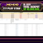 Bukti Jp MEME4D Togel Online 21 NOVEMBER 2024