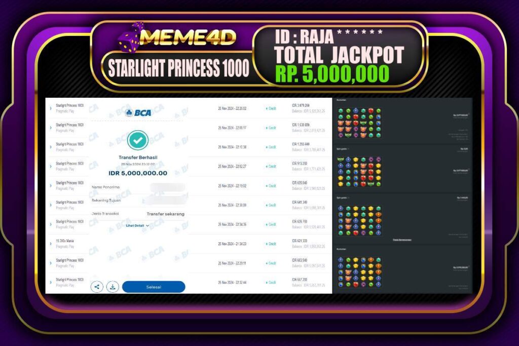 Bukti Jp MEME4D Togel Online 25 NOVEMBER 2024