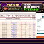 Bukti Jp MEME4D Togel Online 27 NOVEMBER 2024