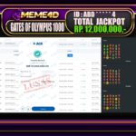 Bukti Jp MEME4D Slot Online 23 DESEMBER 2024