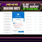 Bukti Jp MEME4D Slot Online 23 DESEMBER 2024