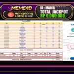 Bukti Jp MEME4D Togel Online 12 DESEMBER 2024