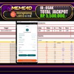 Bukti Jp MEME4D Togel Online 09 DESEMBER 2024