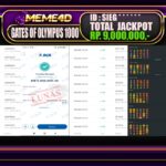 Bukti Jp MEME4D Slot Online 11 DESEMBER 2024