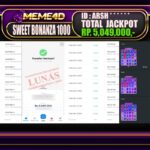 Bukti Jp MEME4D Slot Online 24 DESEMBER 2024