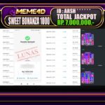 Bukti Jp MEME4D Slot Online 30 DESEMBER 2024