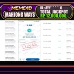 Bukti Jp MEME4D Slot Online 12 DESEMBER 2024