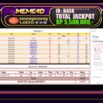 Bukti Jp MEME4D Togel Online 29 DESEMBER 2024