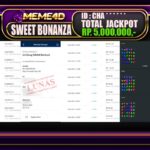 Bukti Jp MEME4D Slot Online 20 DESEMBER 2024