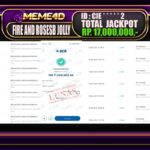 Bukti Jp MEME4D Slot Online 14 DESEMBER 2024