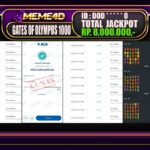 Bukti Jp MEME4D Slot Online 15 DESEMBER 2024