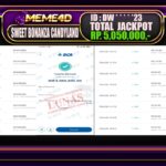 Bukti Jp MEME4D Casino Online 10 DESEMBER 2024