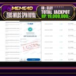 Bukti Jp MEME4D Slot Online 31 DESEMBER 2024