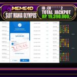 Bukti Jp MEME4D Slot Online 20 DESEMBER 2024