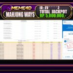 Bukti Jp MEME4D Slot Online 25 DESEMBER 2024