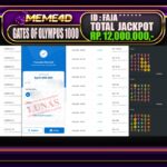 Bukti Jp MEME4D Slot Online 17 DESEMBER 2024