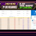 Bukti Jp MEME4D Casino Online 23 DESEMBER 2024