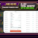 Bukti Jp MEME4D Slot Online 09 DESEMBER 2024