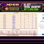 Bukti Jp MEME4D Togel Online 11 DESEMBER 2024