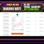 Bukti Jp MEME4D Slot Online 14 DESEMBER 2024