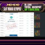 Bukti Jp MEME4D Slot Online 31 DESEMBER 2024