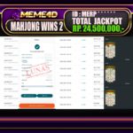 Bukti Jp MEME4D Slot Online 28 DESEMBER 2024