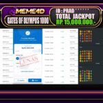 Bukti Jp MEME4D Slot Online 12 DESEMBER 2024