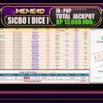 Bukti Jp MEME4D Casino Online 13 DESEMBER 2024