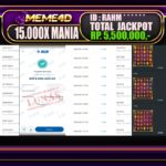 Bukti Jp MEME4D Slot Online 31 DESEMBER 2024