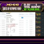 Bukti Jp MEME4D Slot Online 11 DESEMBER 2024