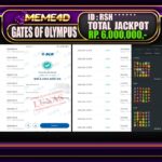 Bukti Jp MEME4D Slot Online 25 DESEMBER 2024