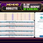 Bukti Jp MEME4D Casino Online 09 DESEMBER 2024