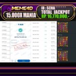 Bukti Jp MEME4D Slot Online 26 DESEMBER 2024