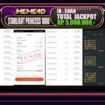 Bukti Jp MEME4D Slot Online 25 DESEMBER 2024