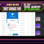 Bukti Jp MEME4D Slot Online 19 DESEMBER 2024