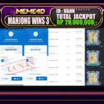 Bukti Jp MEME4D Slot Online 26 DESEMBER 2024