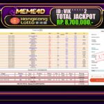 Bukti Jp MEME4D Togel Online 12 DESEMBER 2024