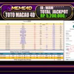 Bukti Jp MEME4D Togel Online 14 DESEMBER 2024