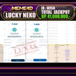 Bukti Jp MEME4D Slot Online 23 DESEMBER 2024