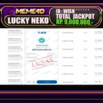 Bukti Jp MEME4D Slot Online 10 DESEMBER 2024