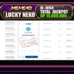 Bukti Jp MEME4D Slot Online 21 DESEMBER 2024