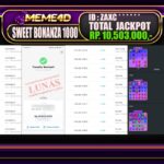 Bukti Jp MEME4D Slot Online 12 DESEMBER 2024