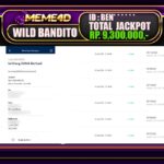 Bukti Jp MEME4D Slot Online 01 JANUARI 2025