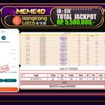 Bukti Jp MEME4D Togel Online 08 JANUARI 2025