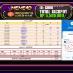 Bukti Jp MEME4D Togel Online 12 JANUARI 2025