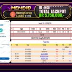 Bukti Jp MEME4D Togel Online 11 JANUARI 2025