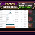 Bukti Jp MEME4D Slot Online 30 JANUARI 2025