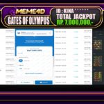 Bukti Jp MEME4D Slot Online 01 Maret 2025